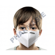 Masque Protection Respiratoire Enfant Visage Respiration Pince Nez Métal Virus Antivirus Pack Paquet de 10 FFP2